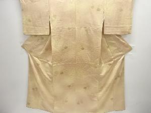 菊模様小紋着物